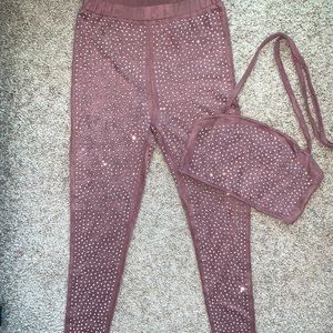 “Pink Dreams” faux suede